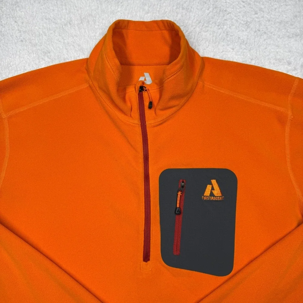 Eddie Bauer First Ascent Performance 1/2 Zip Fleece Pullover Sweatshirt Men's XL